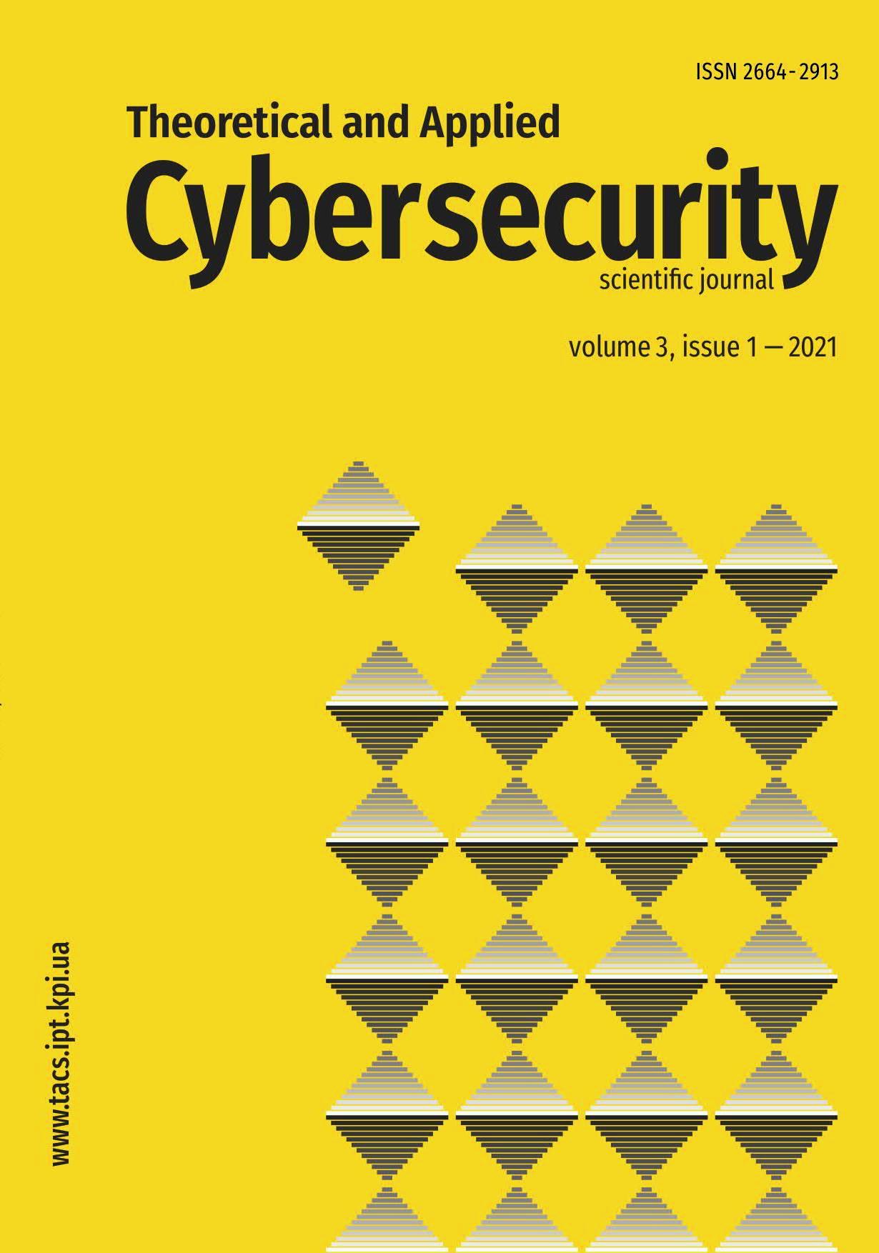 					View Vol. 3 No. 1 (2021): Theoretical And Applied Cybersecurity
				