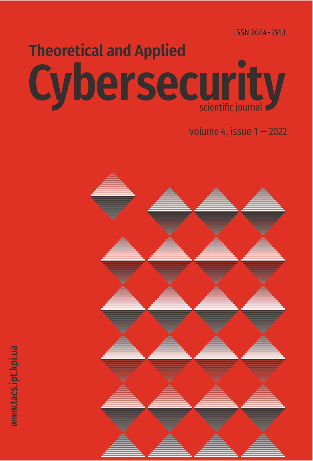 					View Vol. 4 No. 1 (2022): Theoretical And Applied Cybersecurity
				