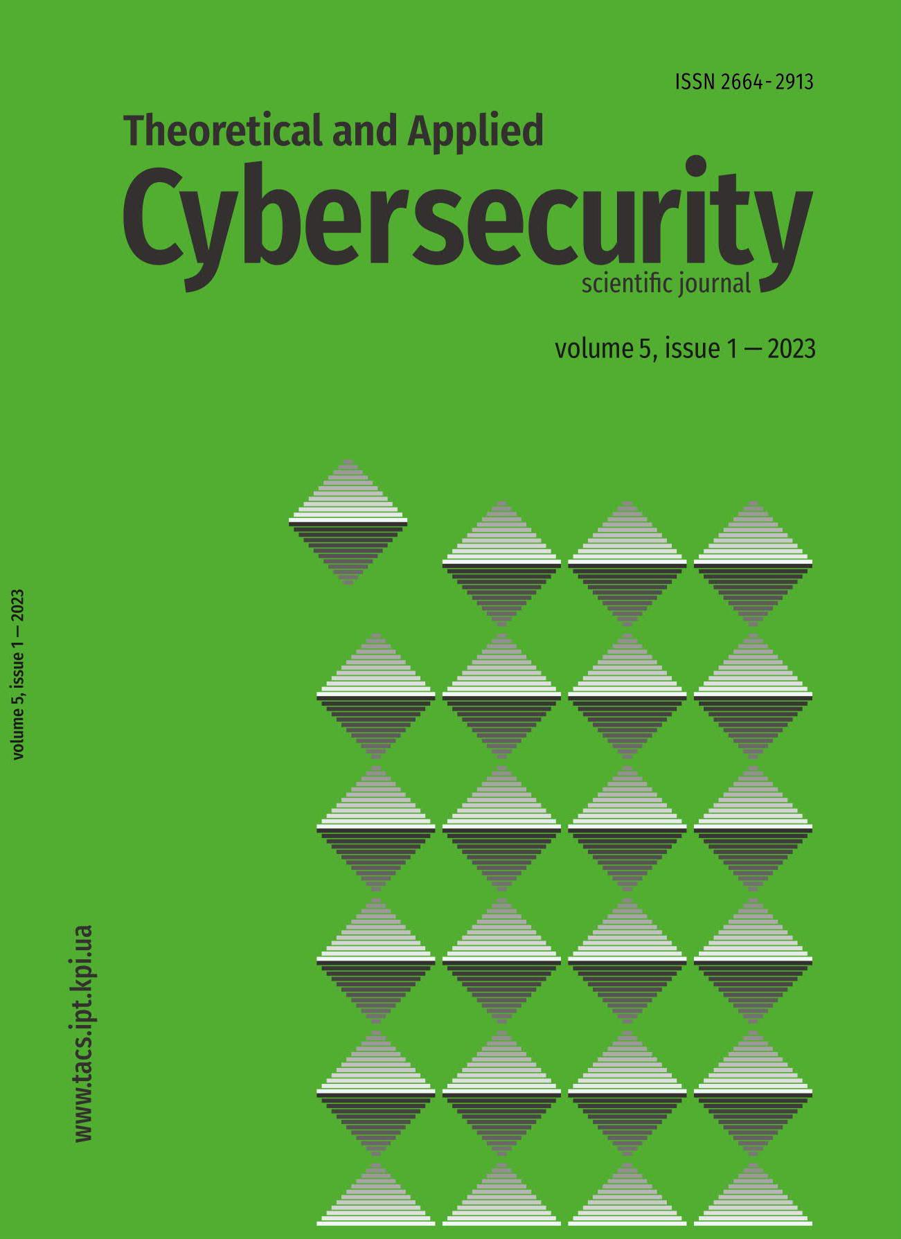 					View Vol. 5 No. 1 (2023): Theoretical and Applied Cyber Security
				
